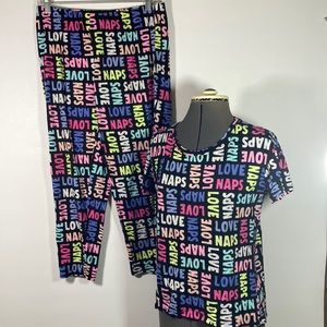 Secrets Treasures Sleepwear/Pajamas Multi Colored Size S/CH (4-6)